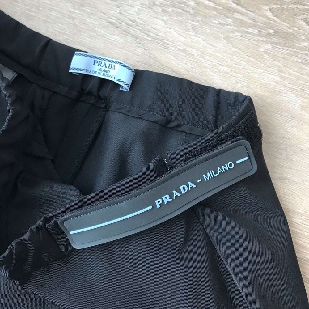 Prada tecno stretch pants